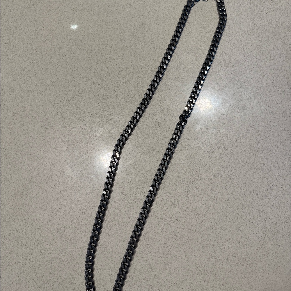 Giles & Brother Gunmetal Chain Necklace - Picture 5 of 5